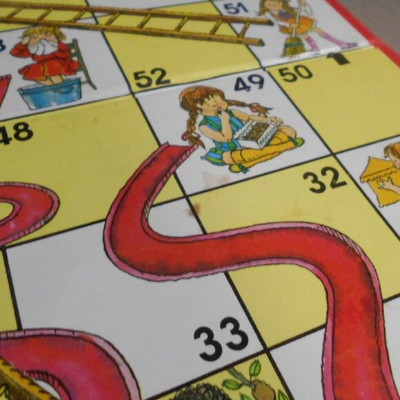 Vintage 1978 Chutes and Ladders Milton Bradley #4555 Complete - Picture 8 of 14